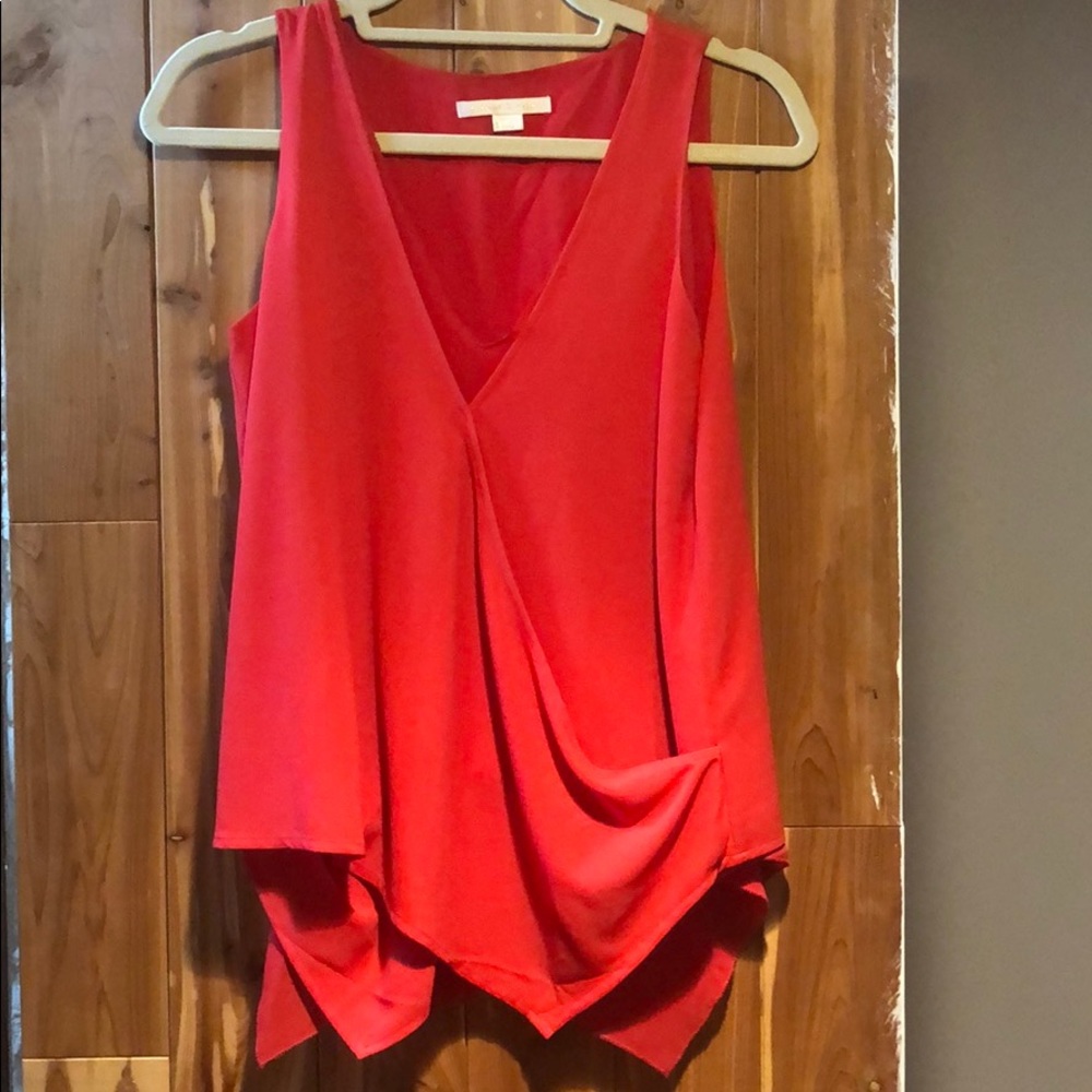 Red blouse